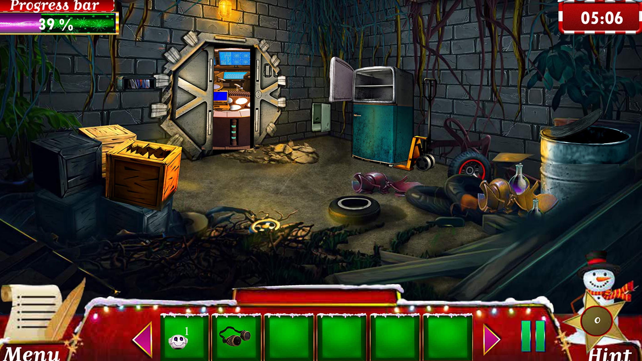 Santa Homecoming Escape Game Screenshot