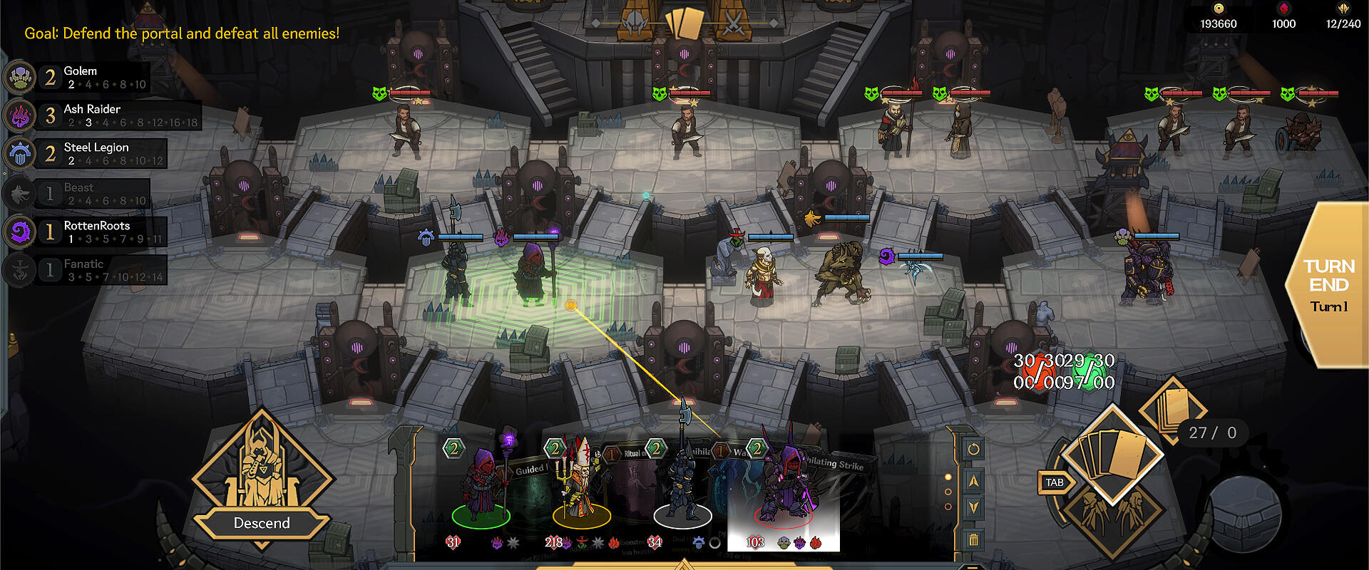 Vambrace: Dungeon Monarch screenshot game