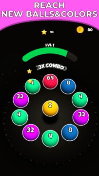 Roll Merge 3D - Number Puzzle Game Screenshot