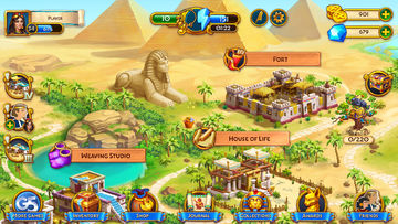 Jewels of Egypt・Match 3 Puzzle Game Screenshot