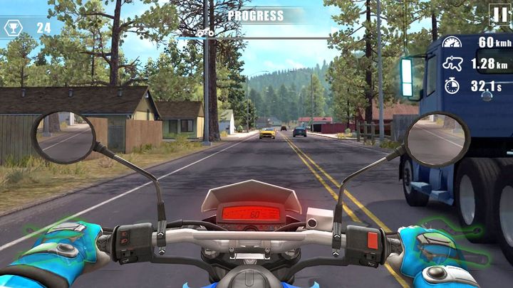 Screenshot 1 of Moto Bike Race : Driving Car 3.2