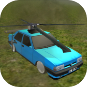 Flying Car: Helicopter Car 3D