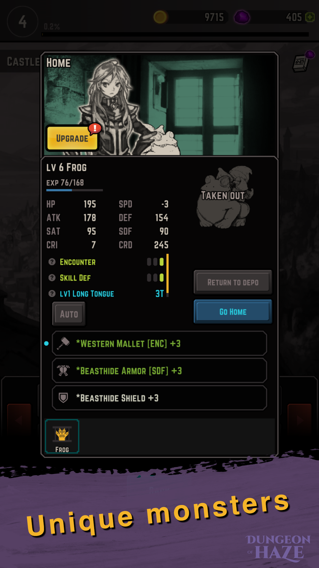 Dungeon of Haze Game Screenshot
