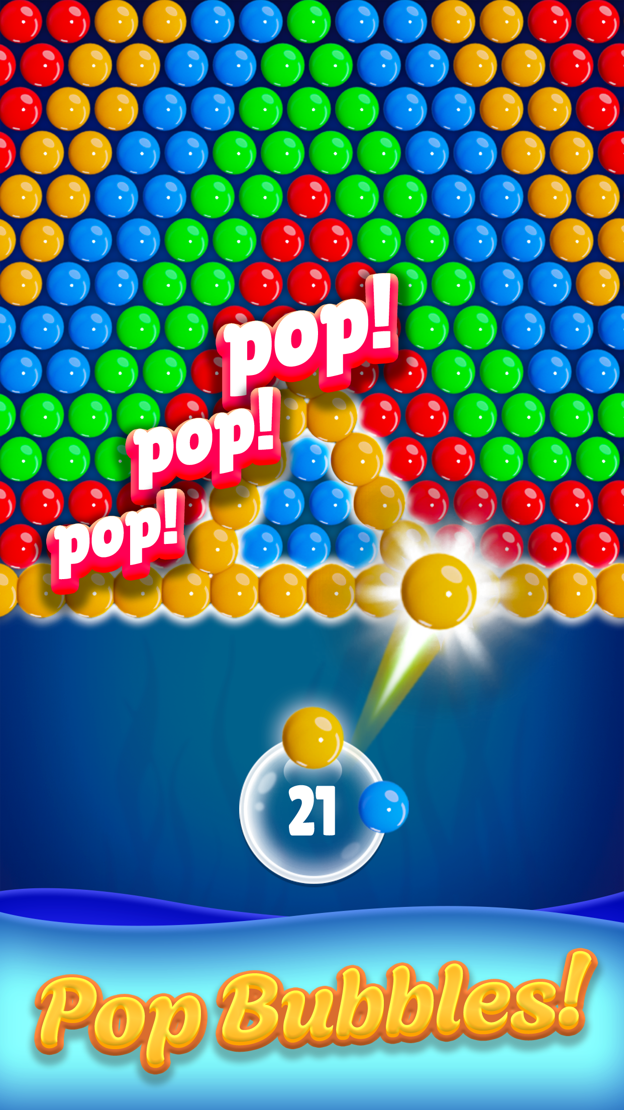 Bubble Paradise Game Screenshot