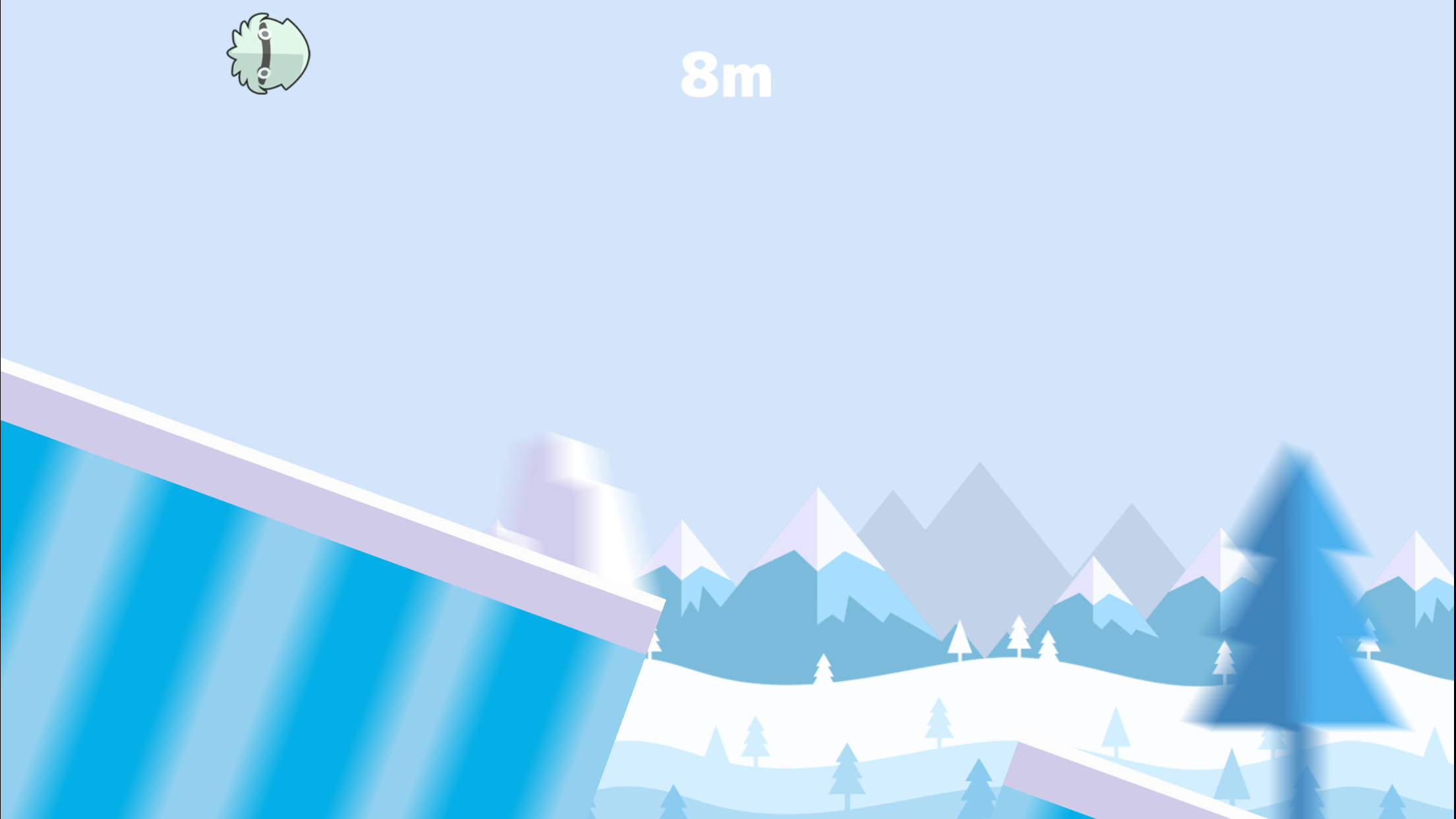 Rolling Down Hills Game Screenshot