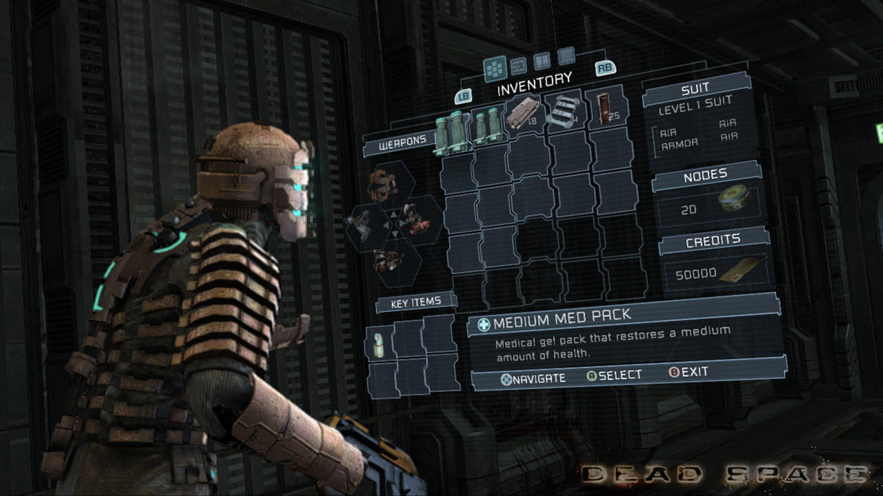 Dead Space (2008) 게임 스크린 샷