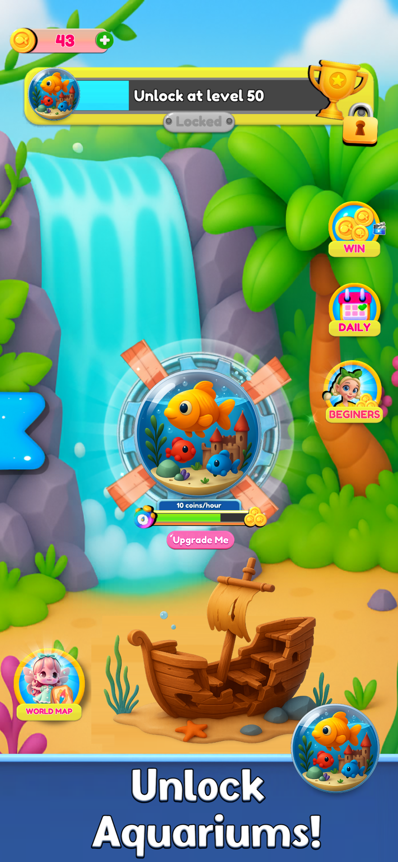OceanVeil : Aqua Match Oce Game Screenshot