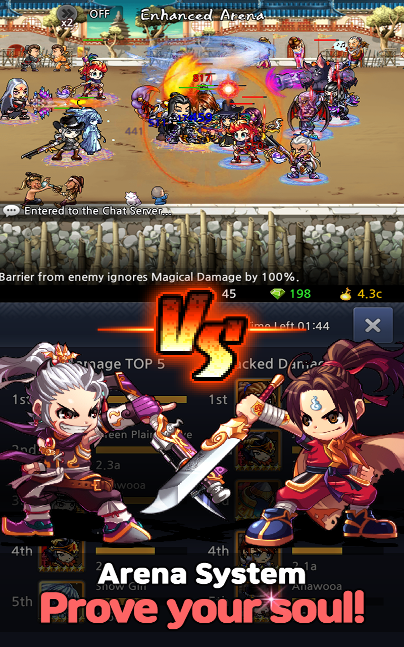 Soul Saver: Idle RPG Game Screenshot