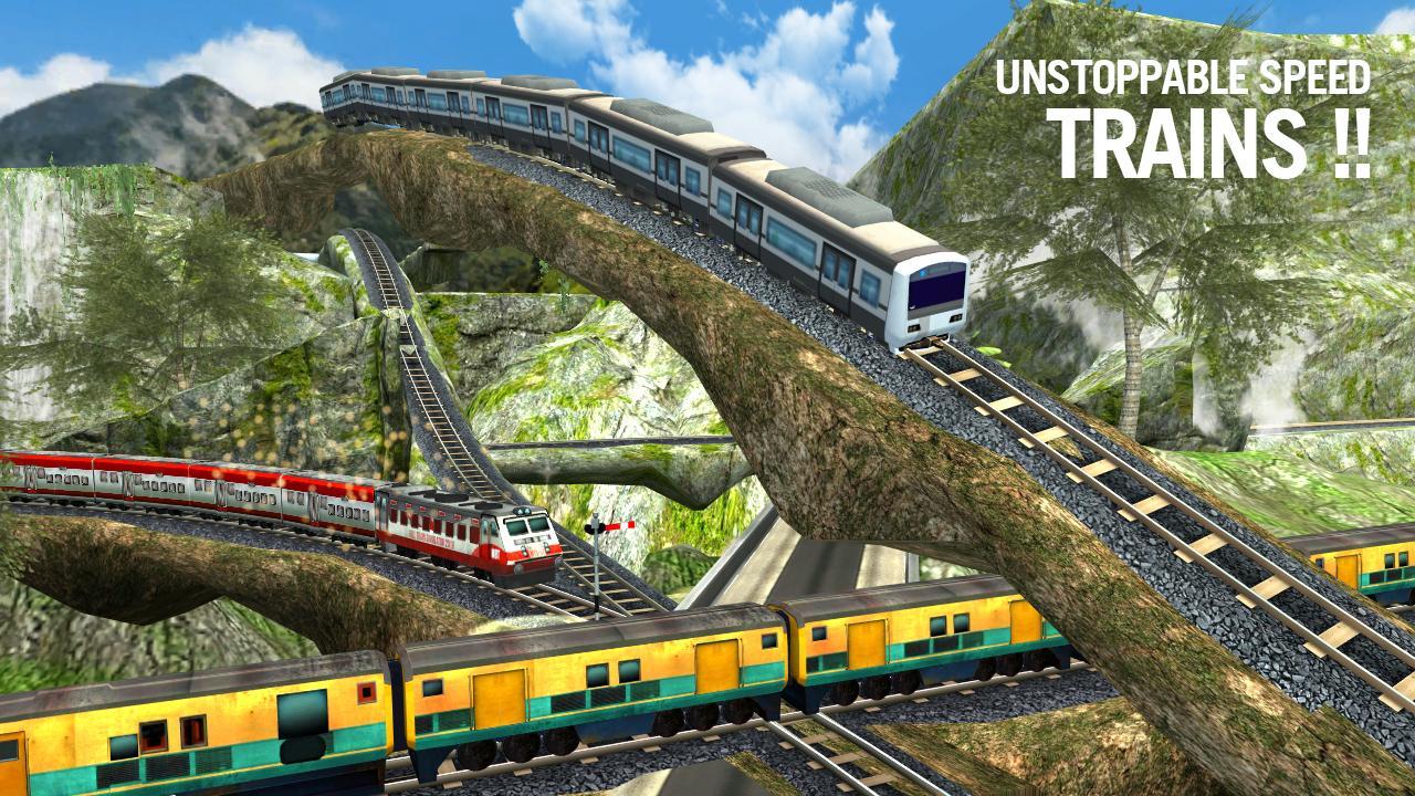 Hill Train simulator 2019 - Train Games 遊戲截圖