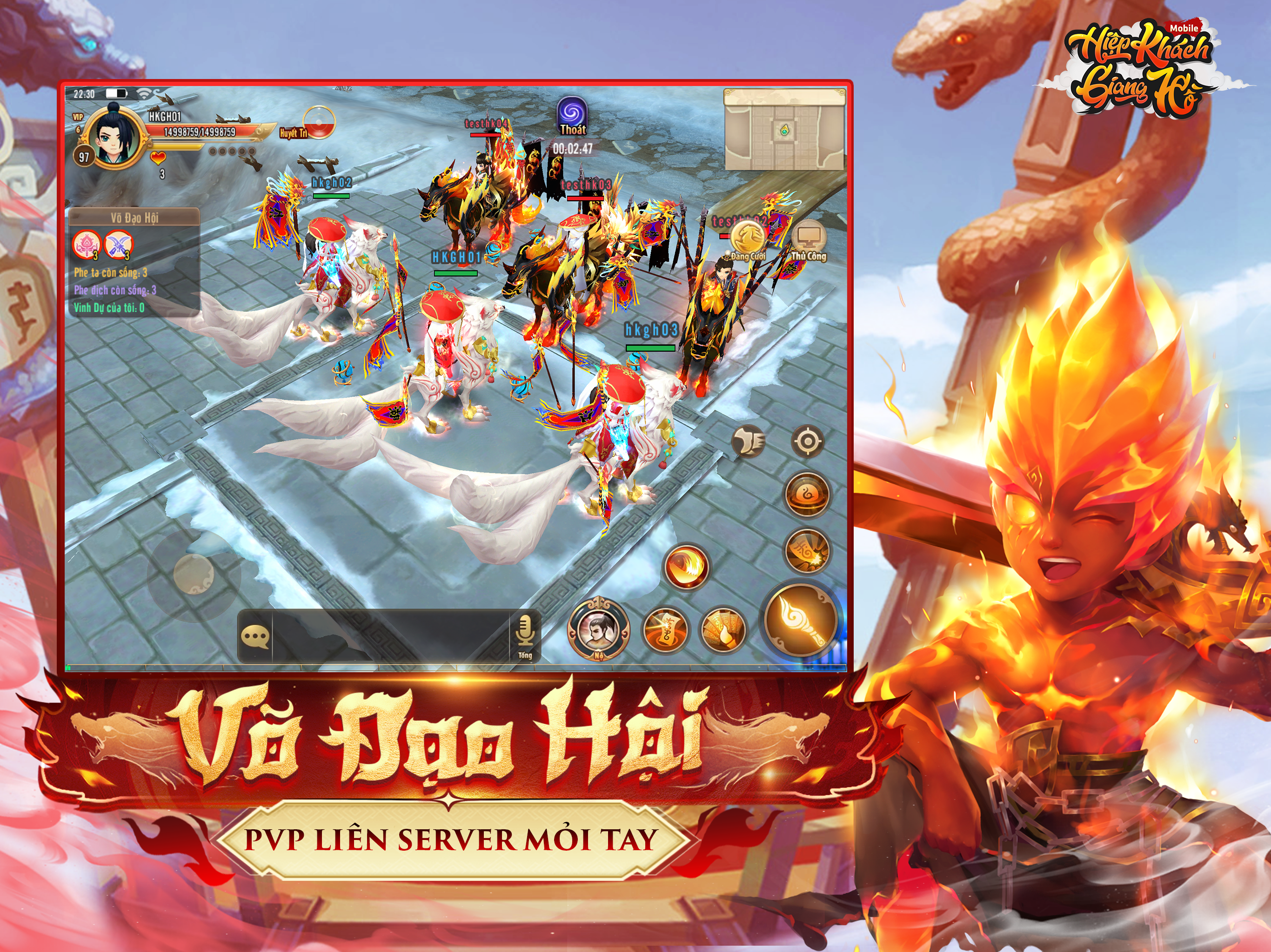 Hiệp Khách Giang Hồ Game Screenshot