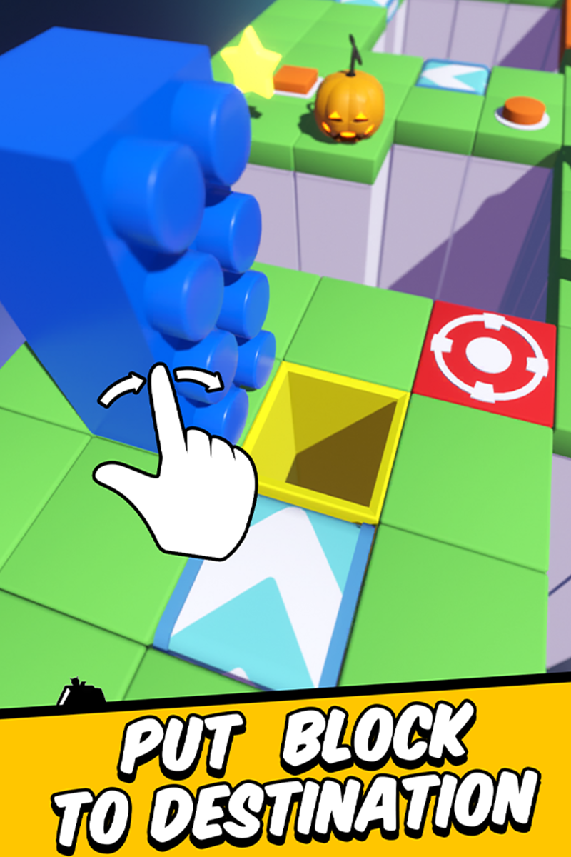 Rolling Blocks: Escape Puzzle Game Screenshot