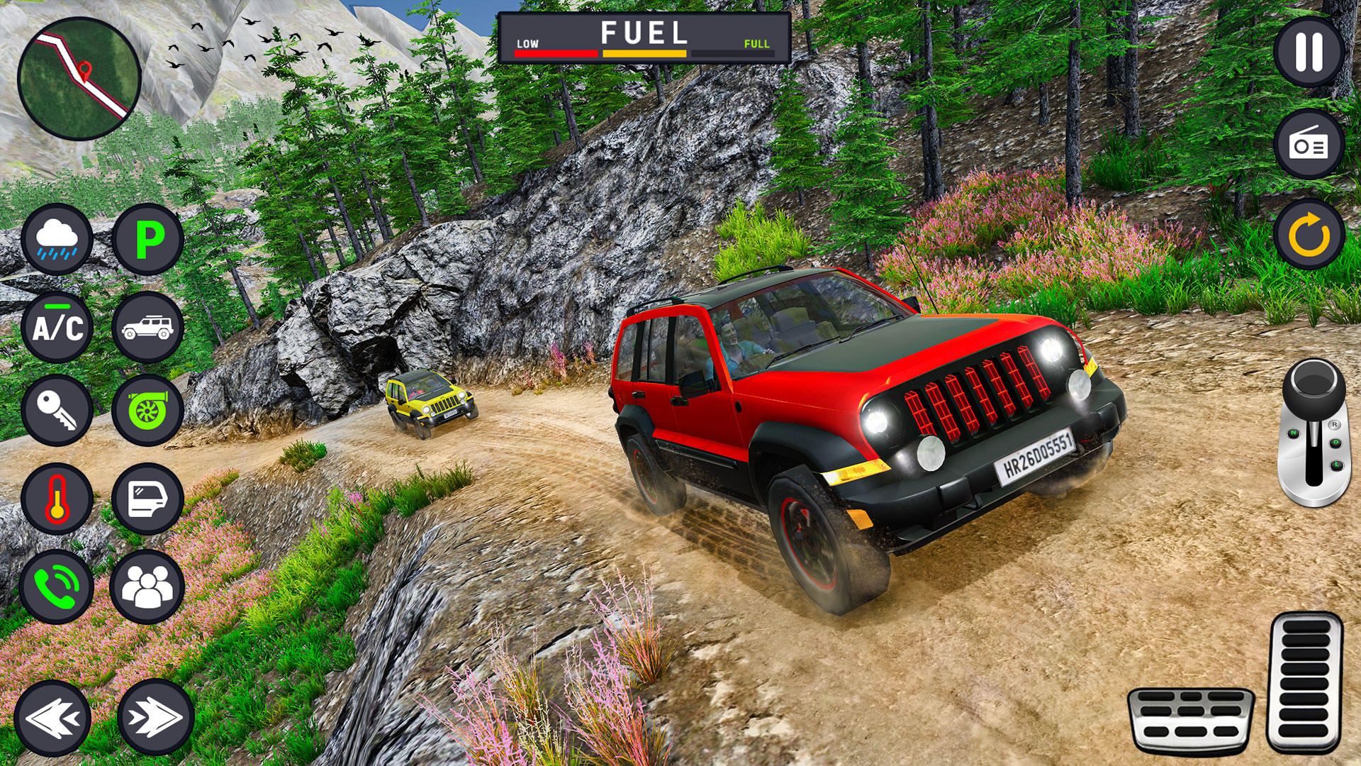 Cuplikan Layar Game Offroad Jeep Driving - SUV 4x4