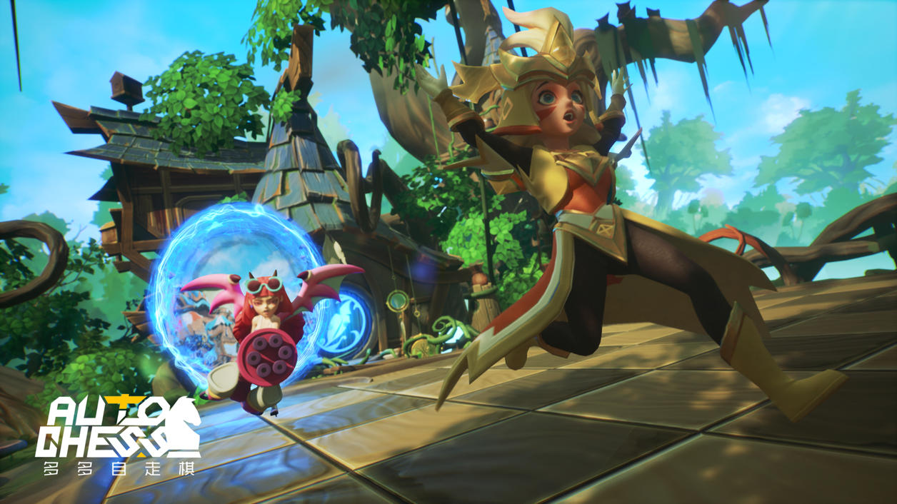Screenshot of the video of AUTO CHESS (Demo)