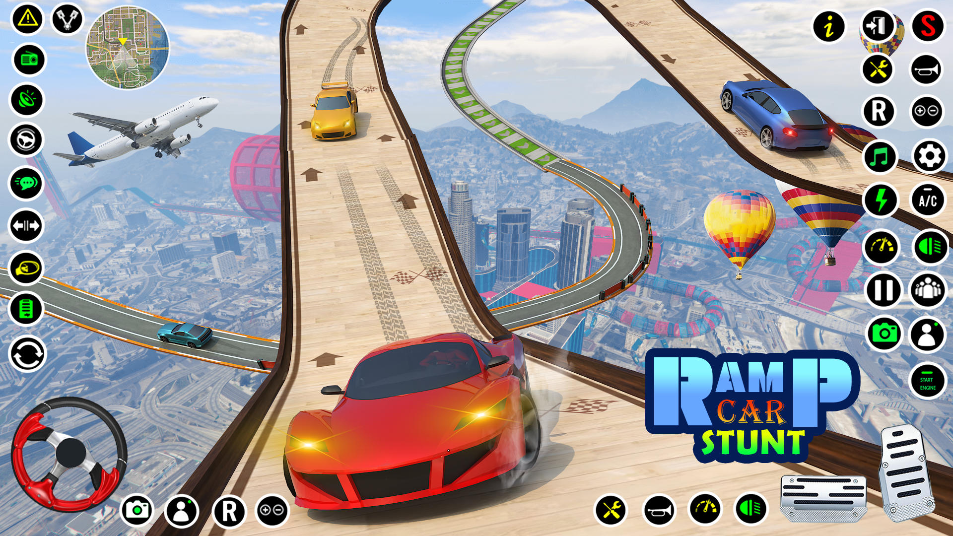 Ramp Car Stunts GT: Car Games Game Screenshot