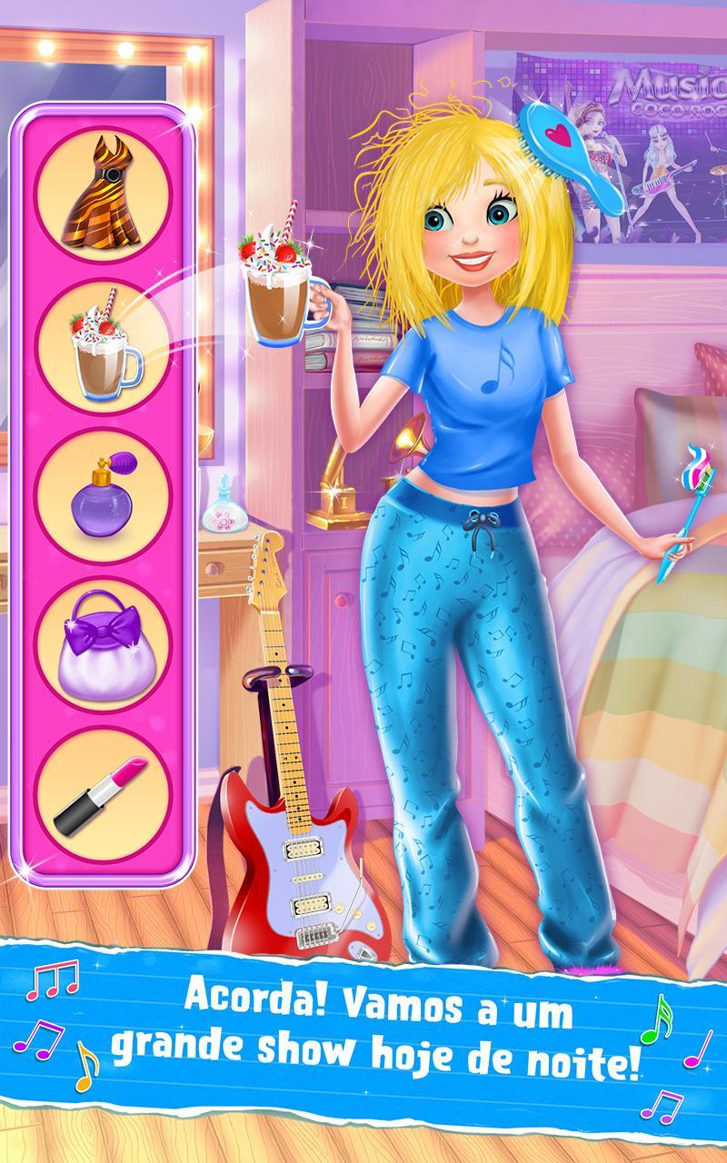 Captura de Tela do Jogo Estrelas do Rock — Banda