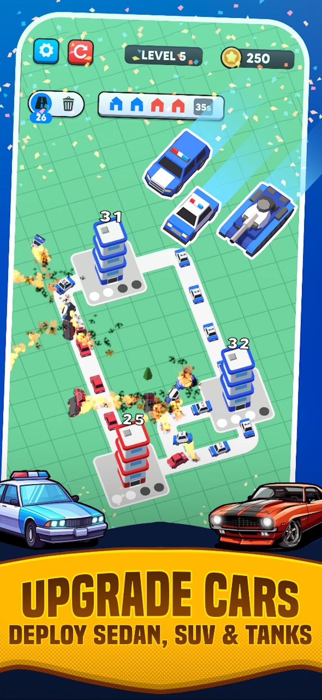 Mini Motor Wars Game Screenshot