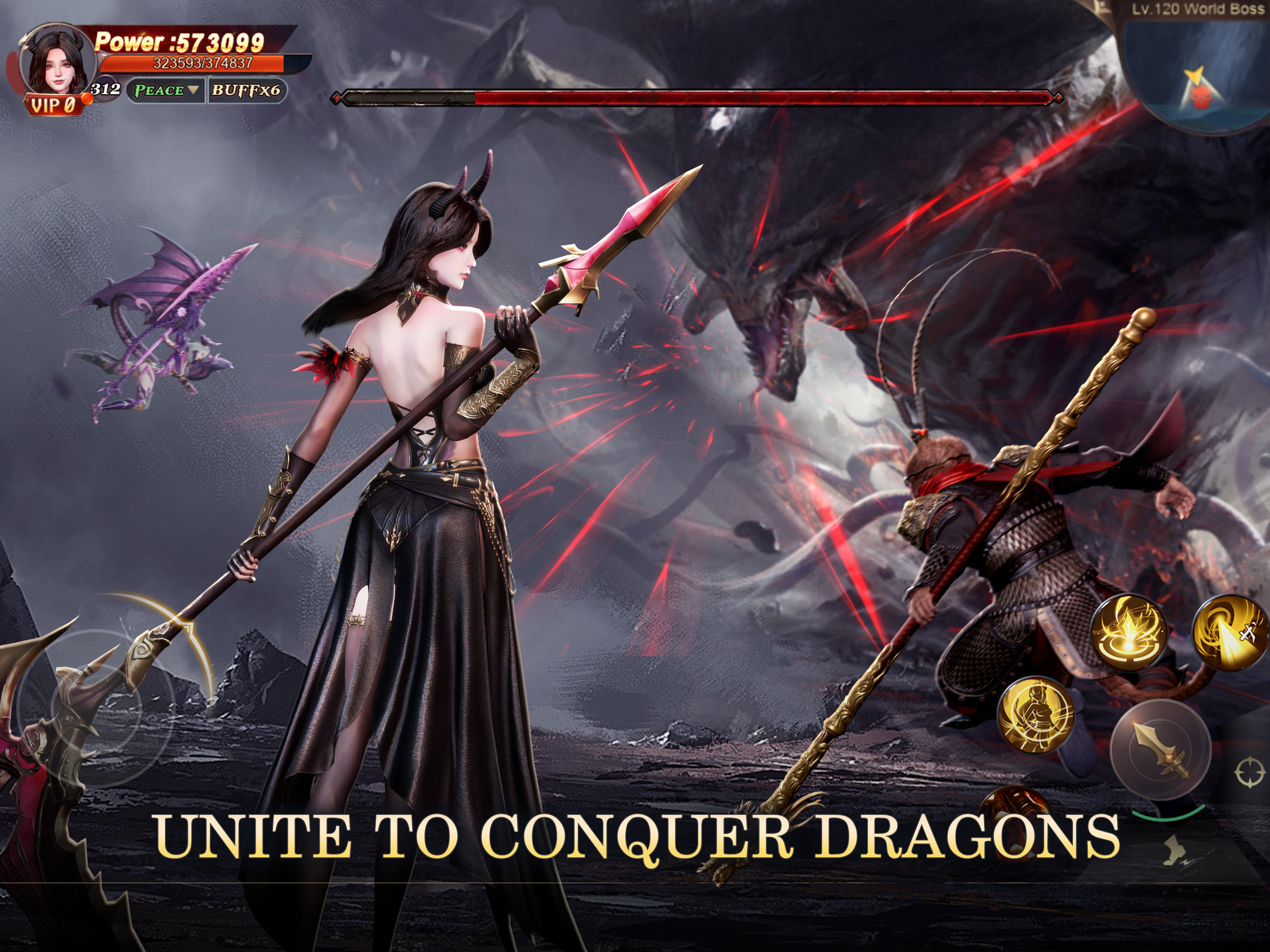 Rebirth of Myths: Dragonborn Game Screenshot