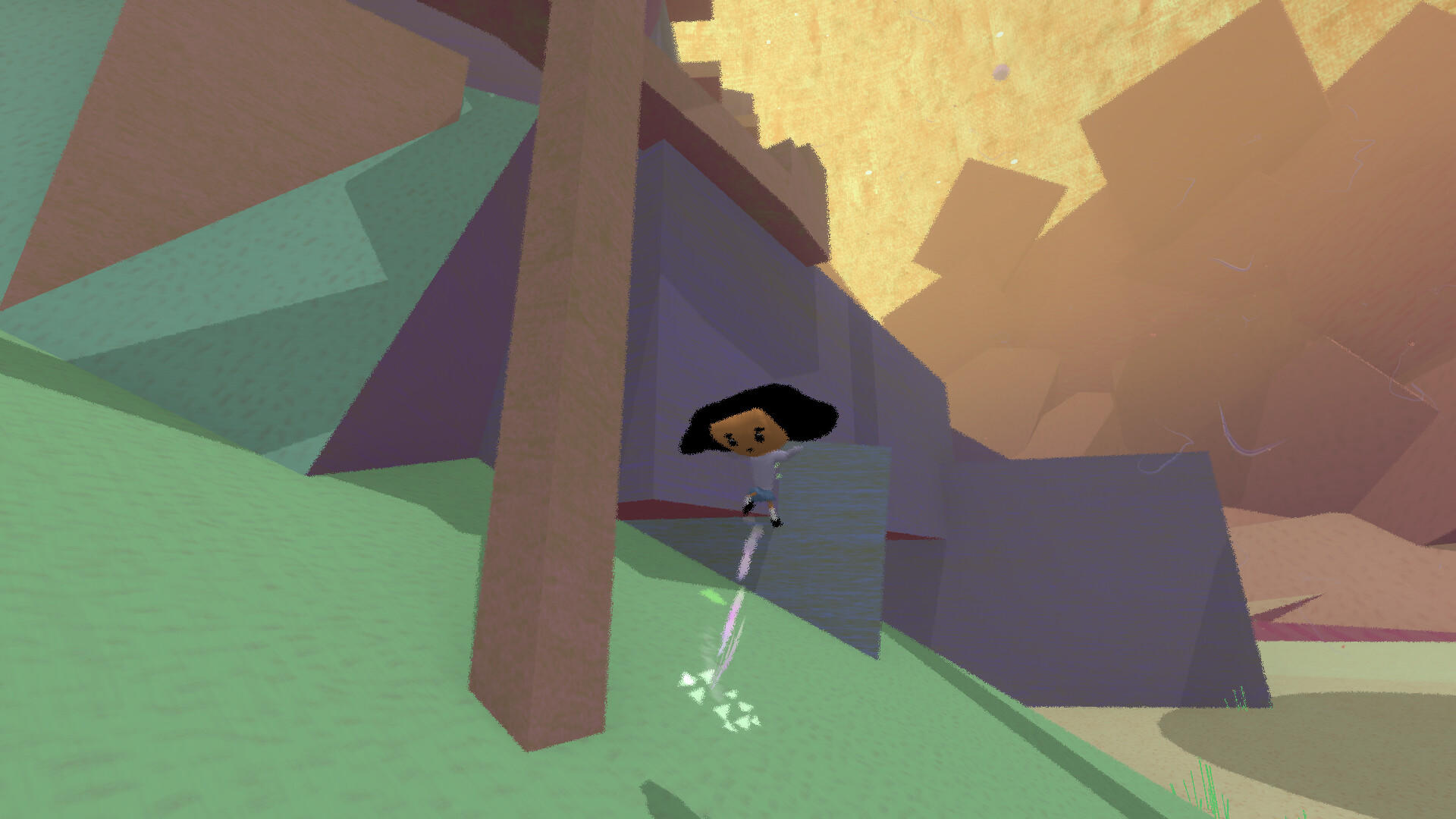 Screenshot of pondlife: discone (a videogame)