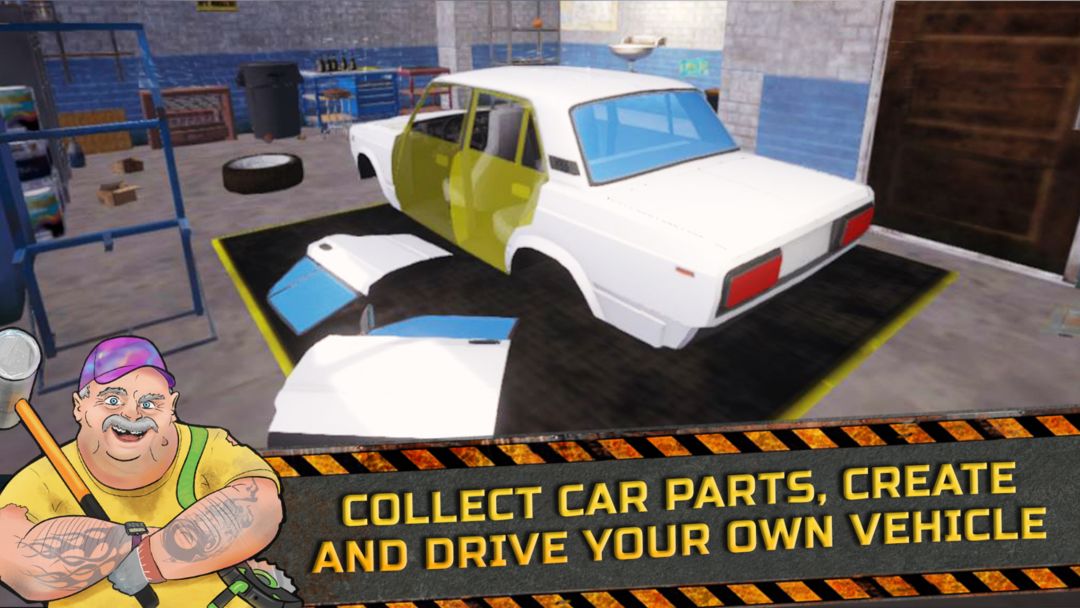 Screenshot of Junkyard Builder Simulator