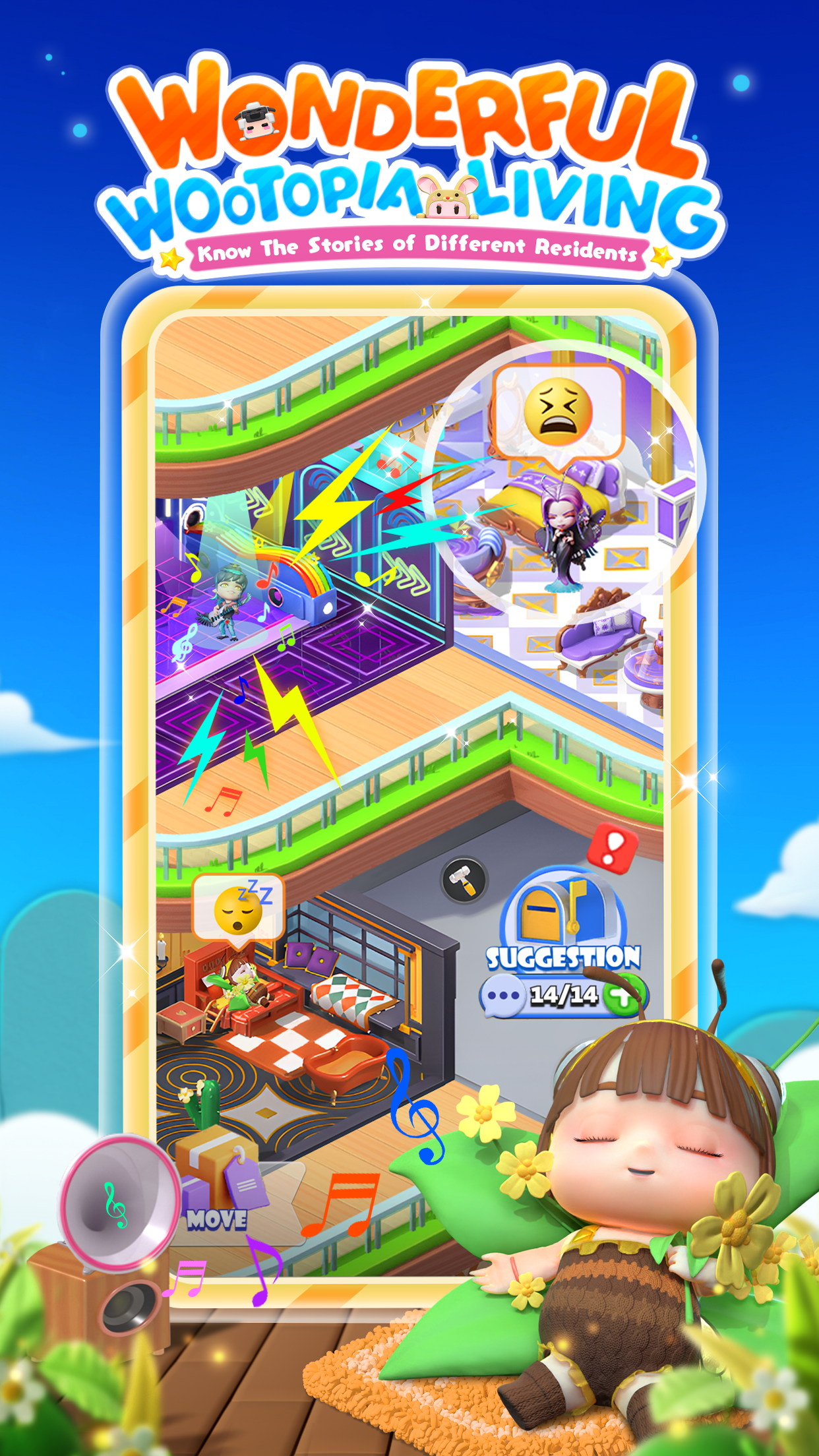 Woo!topia Game Screenshot