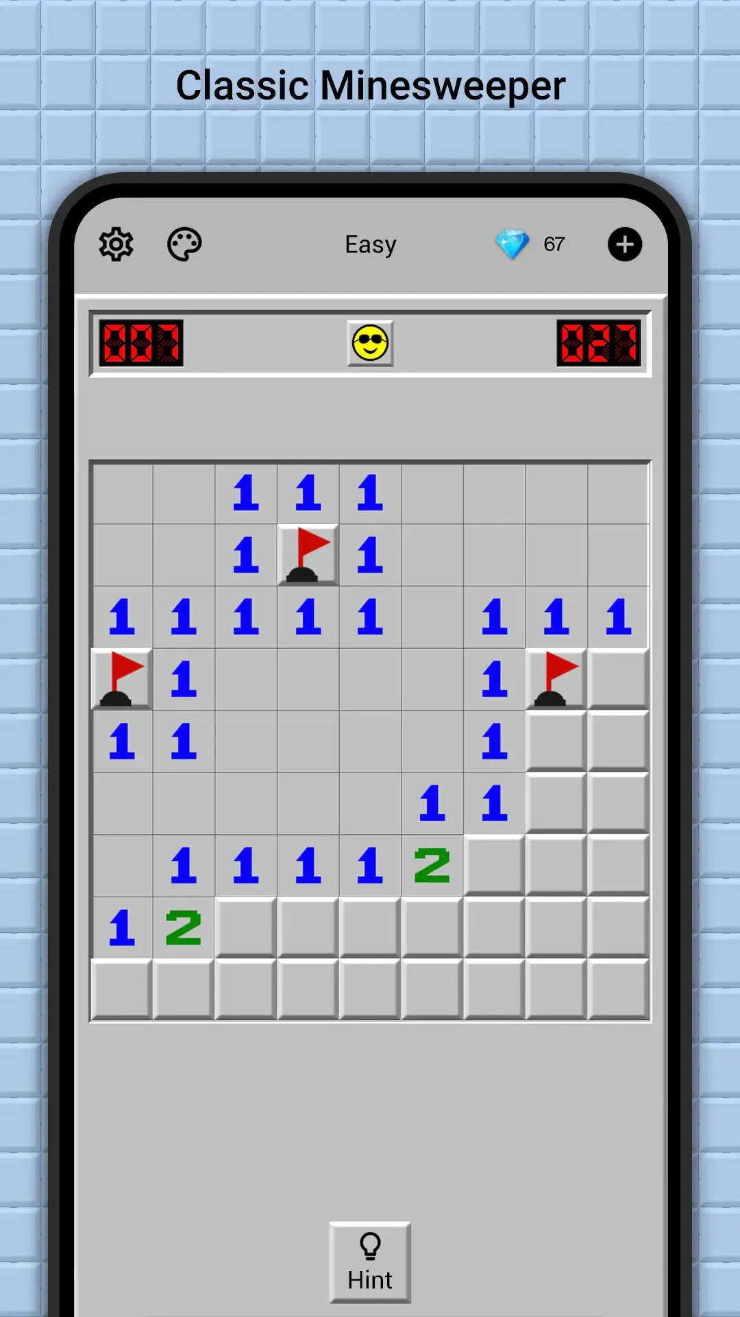 Cuplikan Layar Game MineSweeper Classic