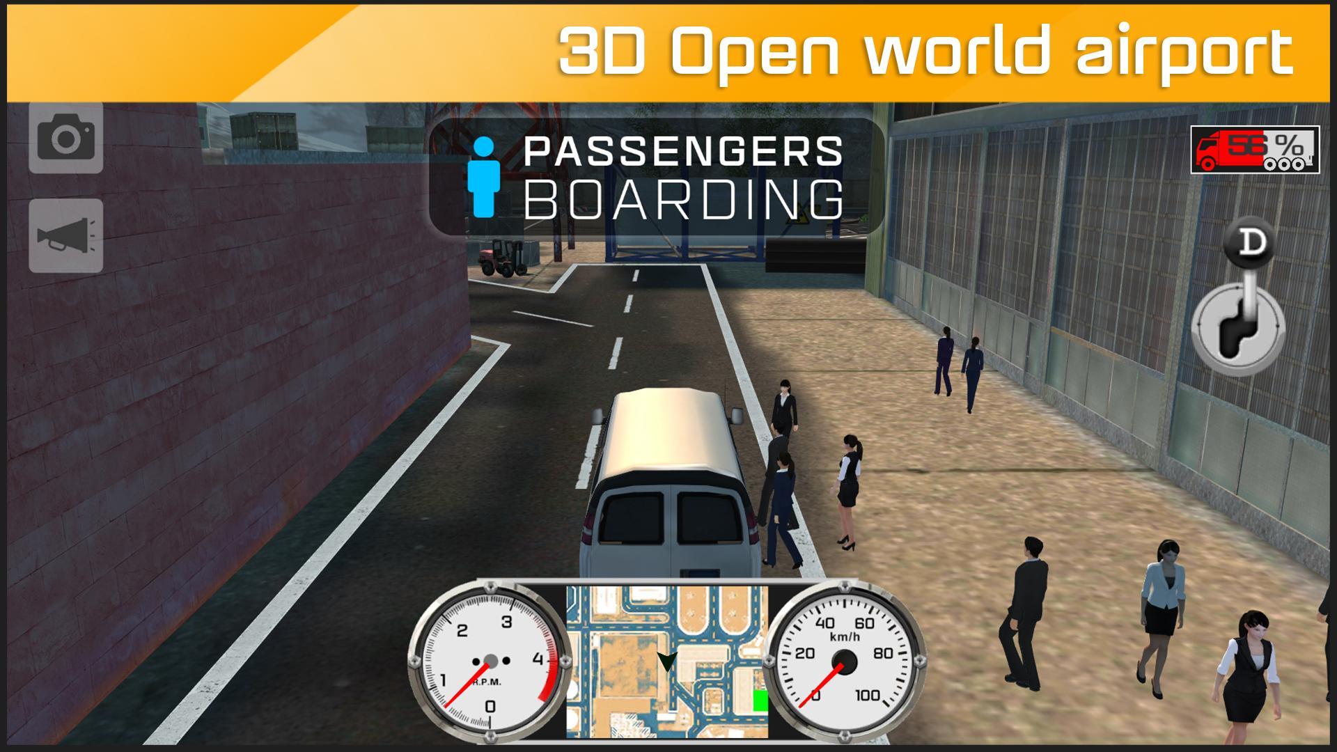 Airport Vehicle Simulator Game Screenshot