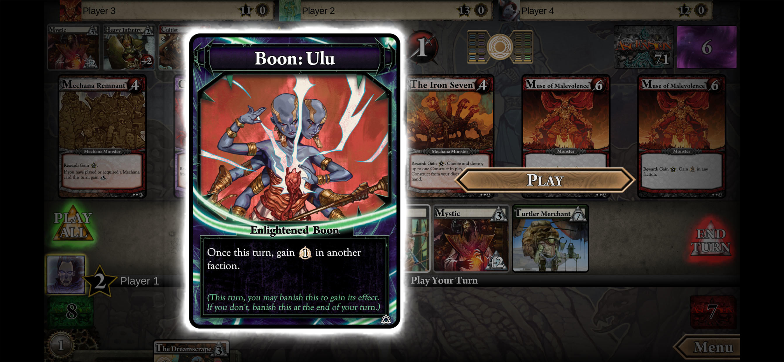 Captura de Tela do Jogo Ascension: Deckbuilding Game