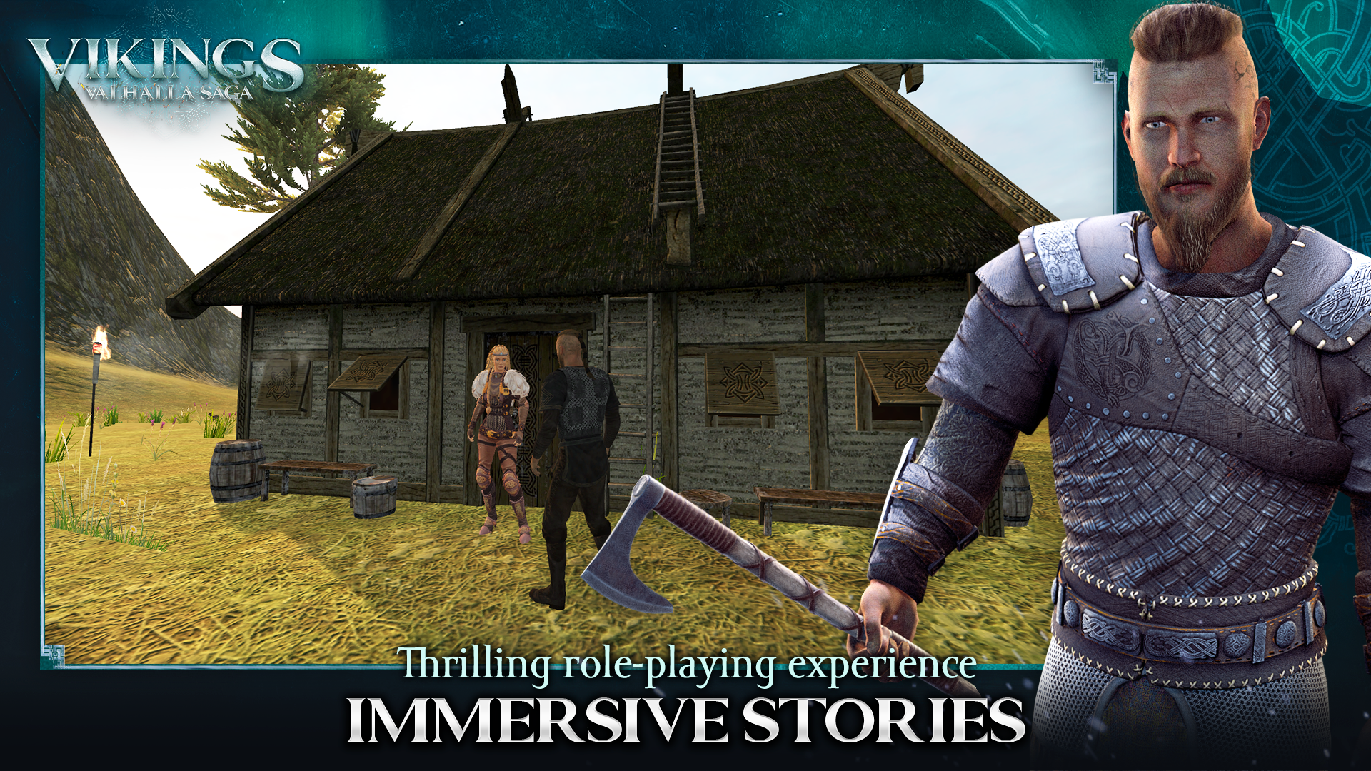 Vikings: Valhalla Saga Rise Up Game Screenshot