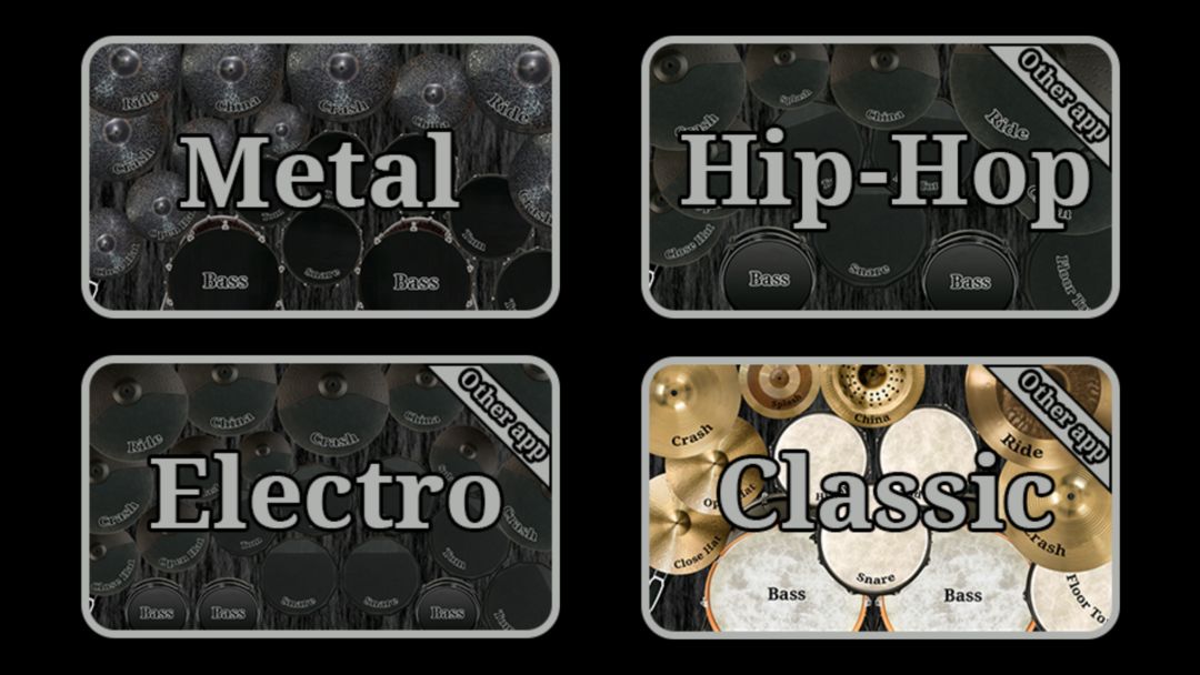Drum kit metal screenshot game