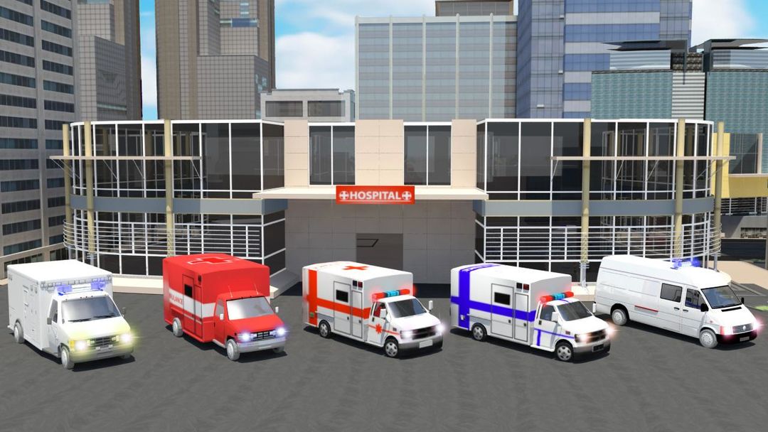 Ambulance Rescue Simulator 2018遊戲截圖