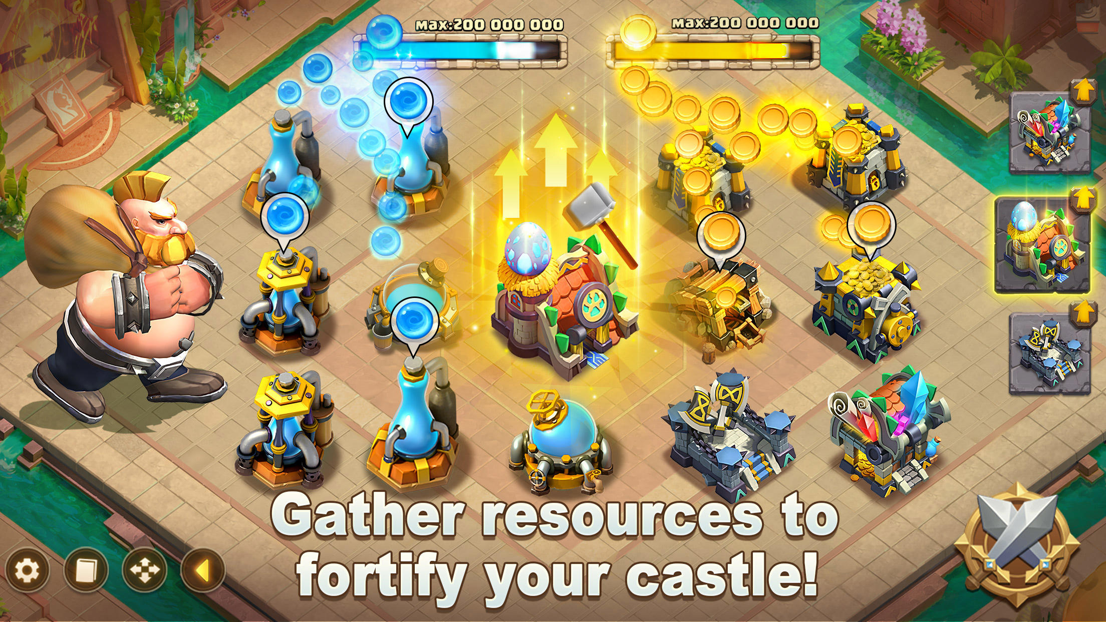 Castle Clash: Anniversary Party 遊戲截圖