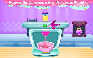Fantasy Ice Cream Land Game Screenshot