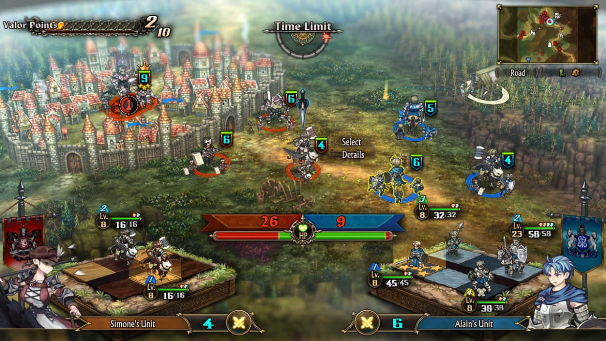 Unicorn Overlord Game Screenshot