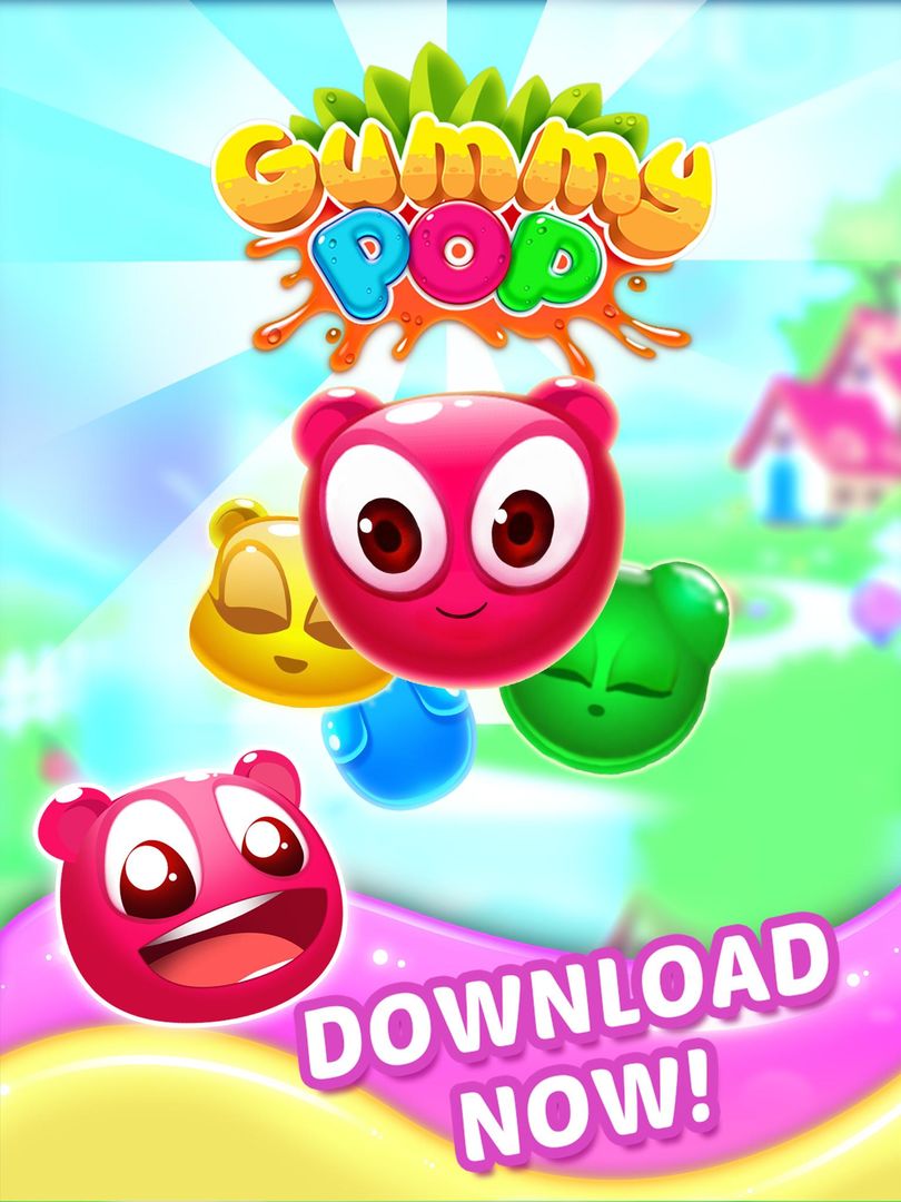Screenshot of Gummy Pop: Chain Reaction Game