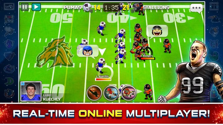 Screenshot 1 of Football Heroes Pro Online 1.2