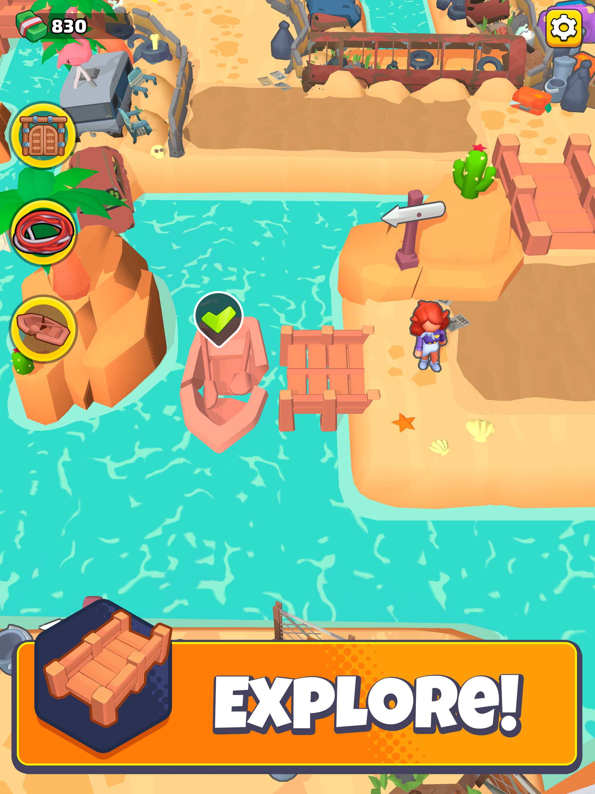 Clean n Craft Game Screenshot