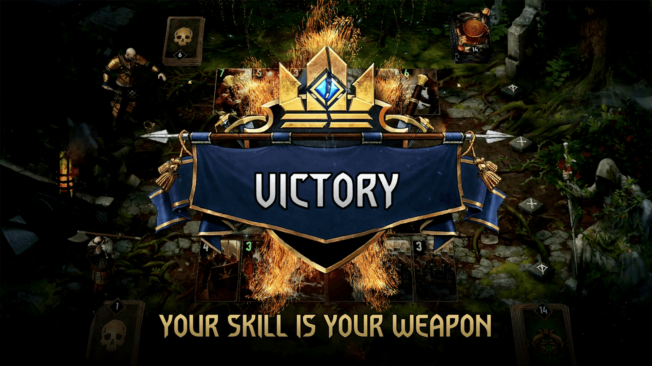 GWENT: The Witcher Card Game ภาพหน้าจอเกม