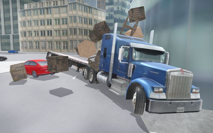 Screenshot 1 of City Truck Driving Simulator 