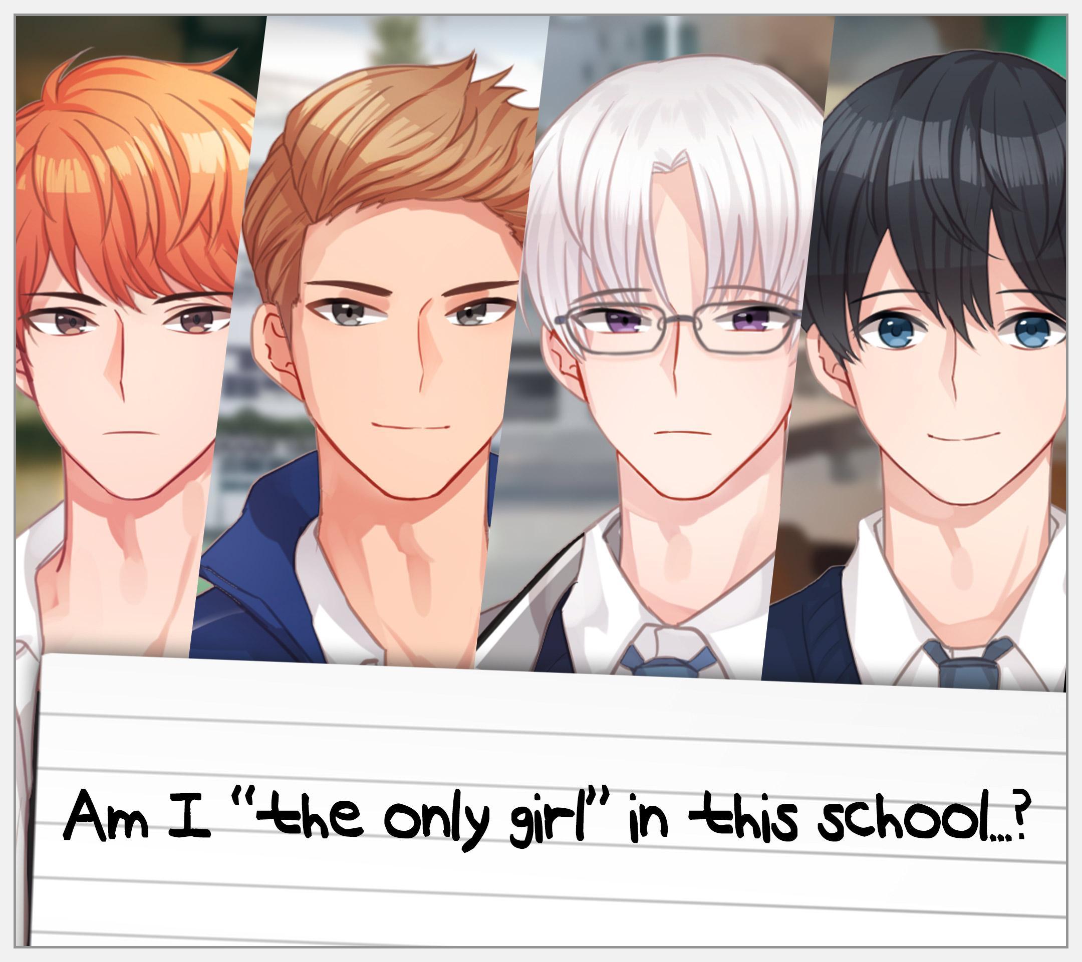 Screenshot 1 of Seule fille au lycée : Otome Game 1.0.6
