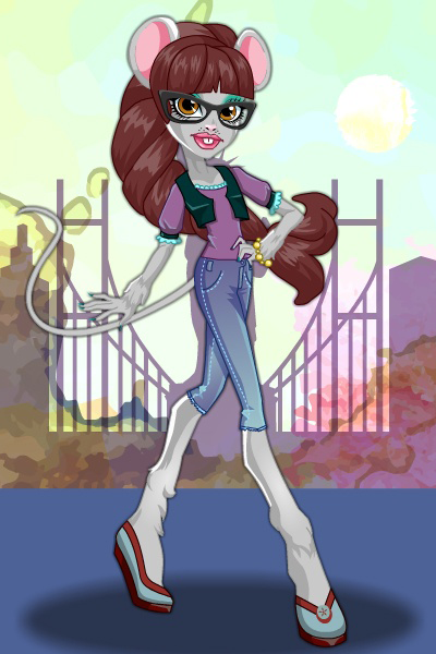 Captura de Tela do Jogo Boo York Monsters Girls Dress Up