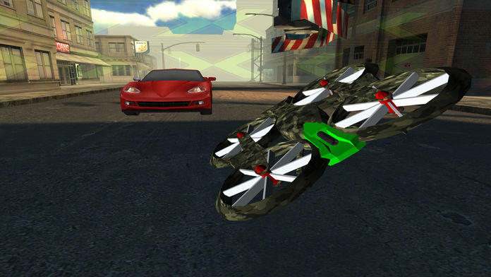 Screenshot 1 of Drone City Racing PRO - Versi Simulator VR Lengkap 