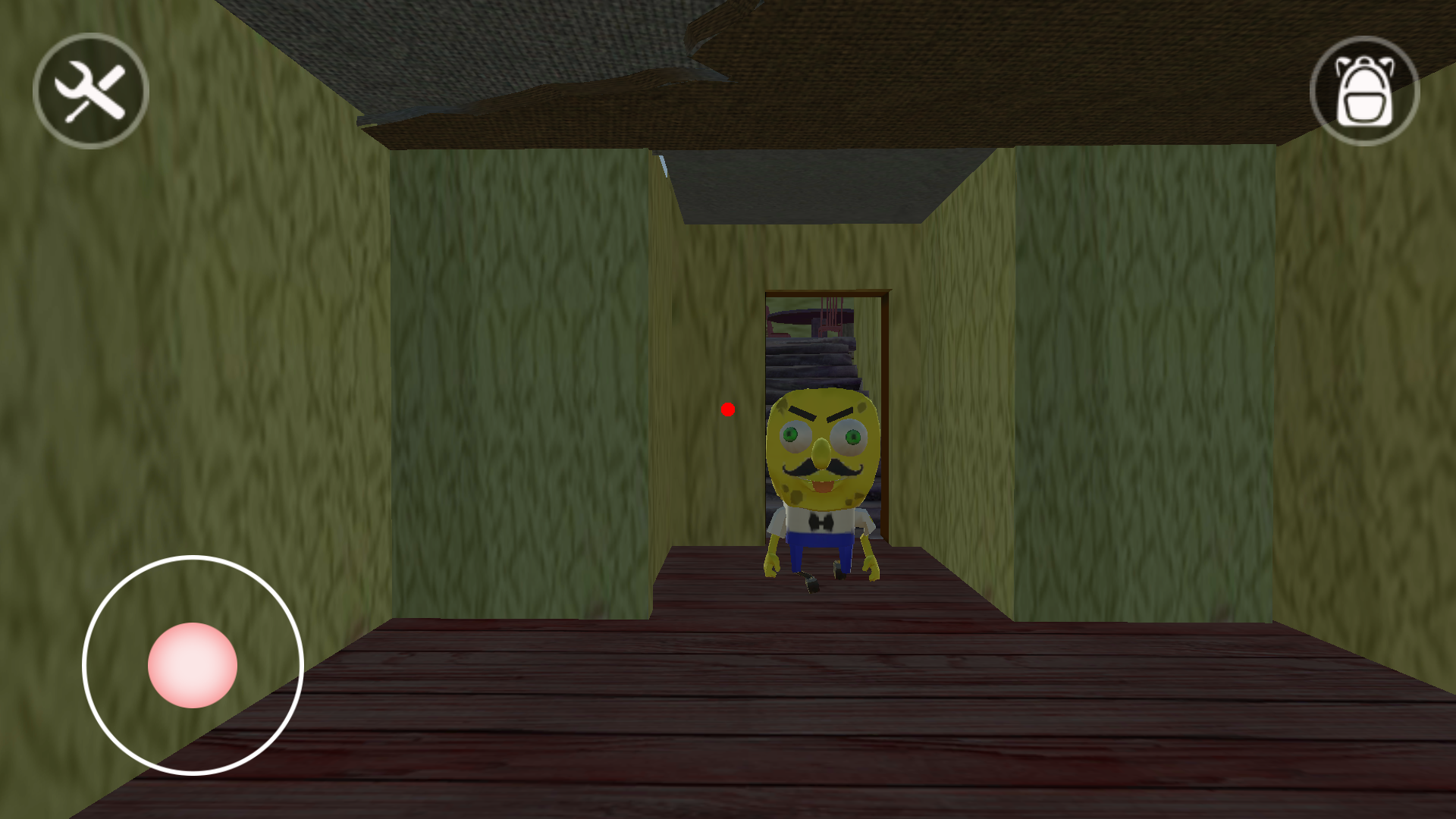 Captura de Tela do Jogo Sponge Neighbor Escape