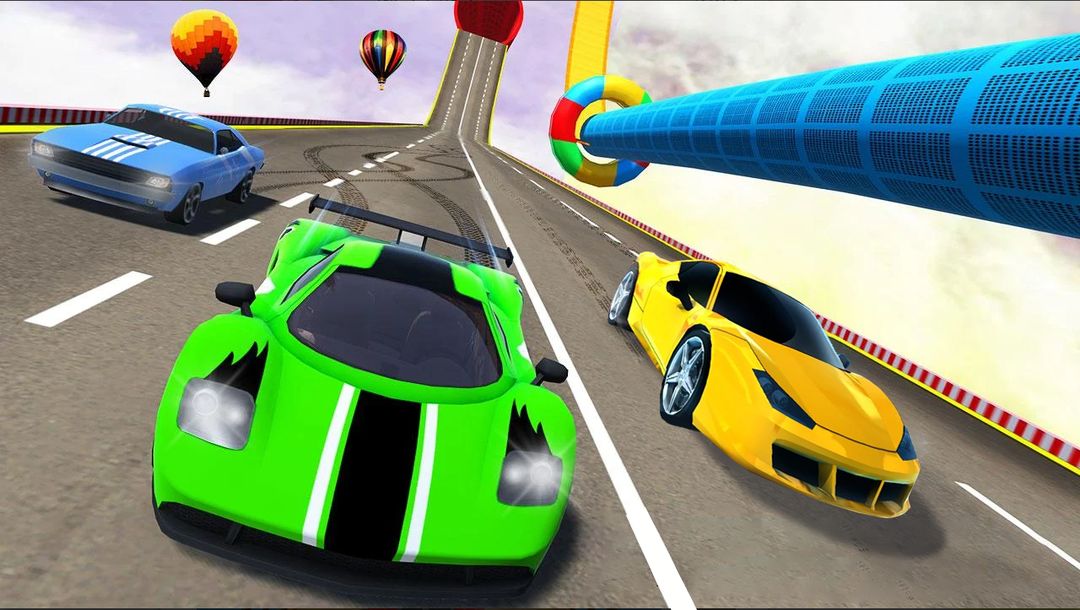 Screenshot of Car Stunt Racing - Mega Ramp Car Jumping