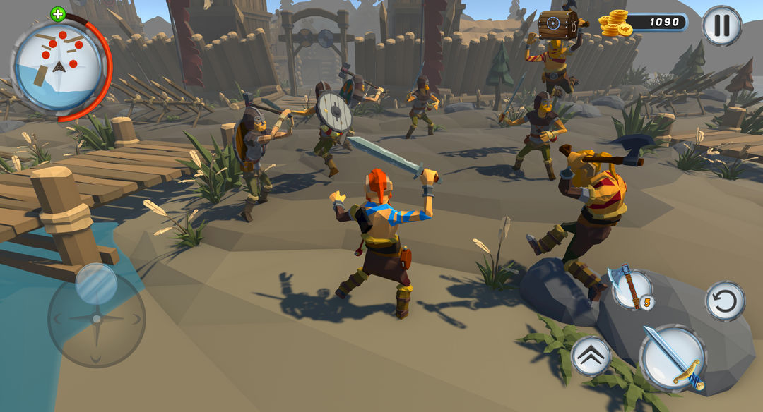 Vikings Ragnar Valhalla War screenshot game