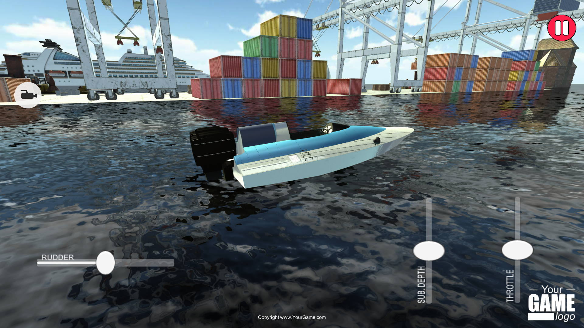 Speed Boat Racing Master Game Screenshot