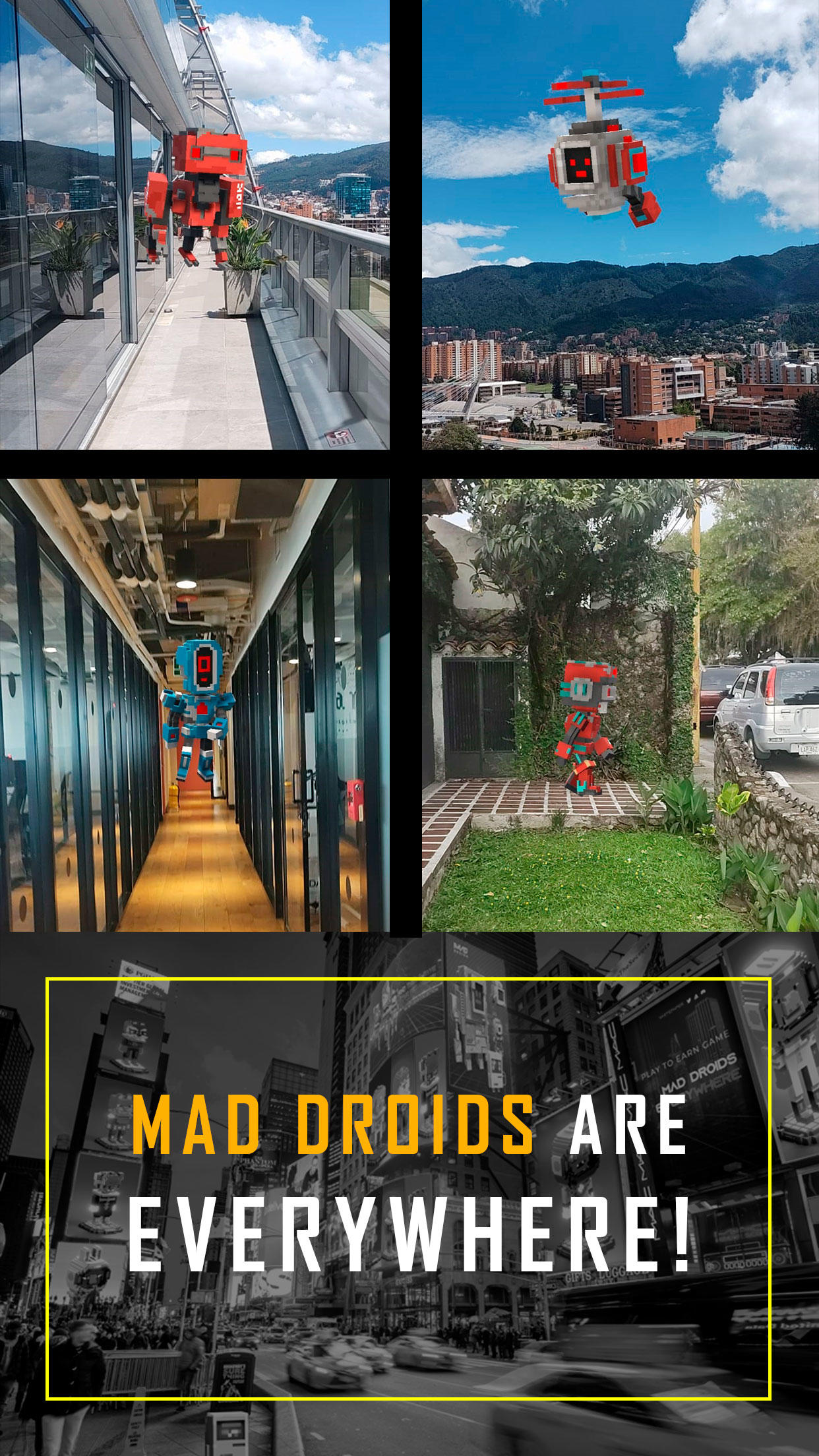 Mad Droids Game Screenshot