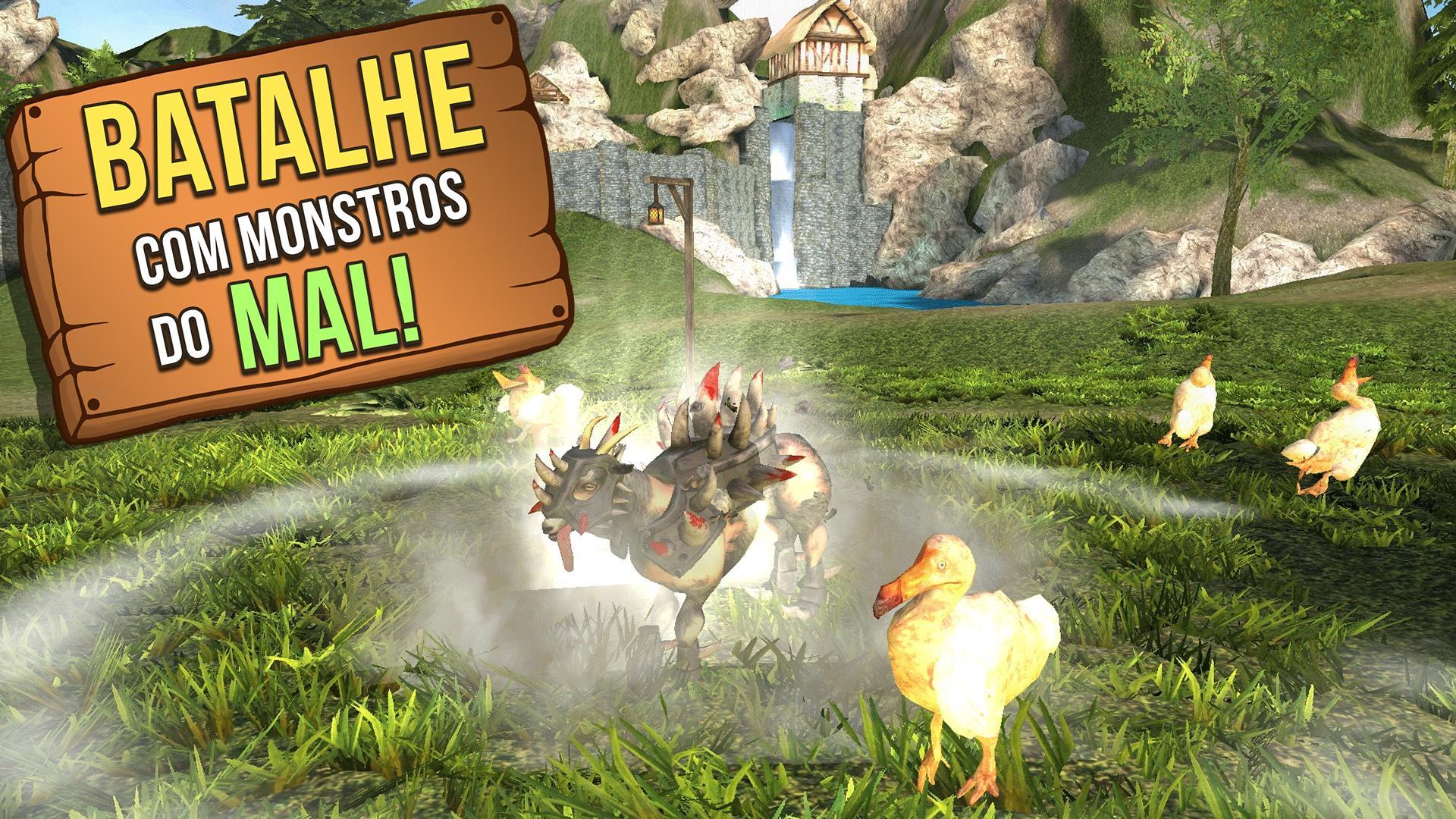 Captura de Tela do Jogo Goat Simulator MMO Simulator