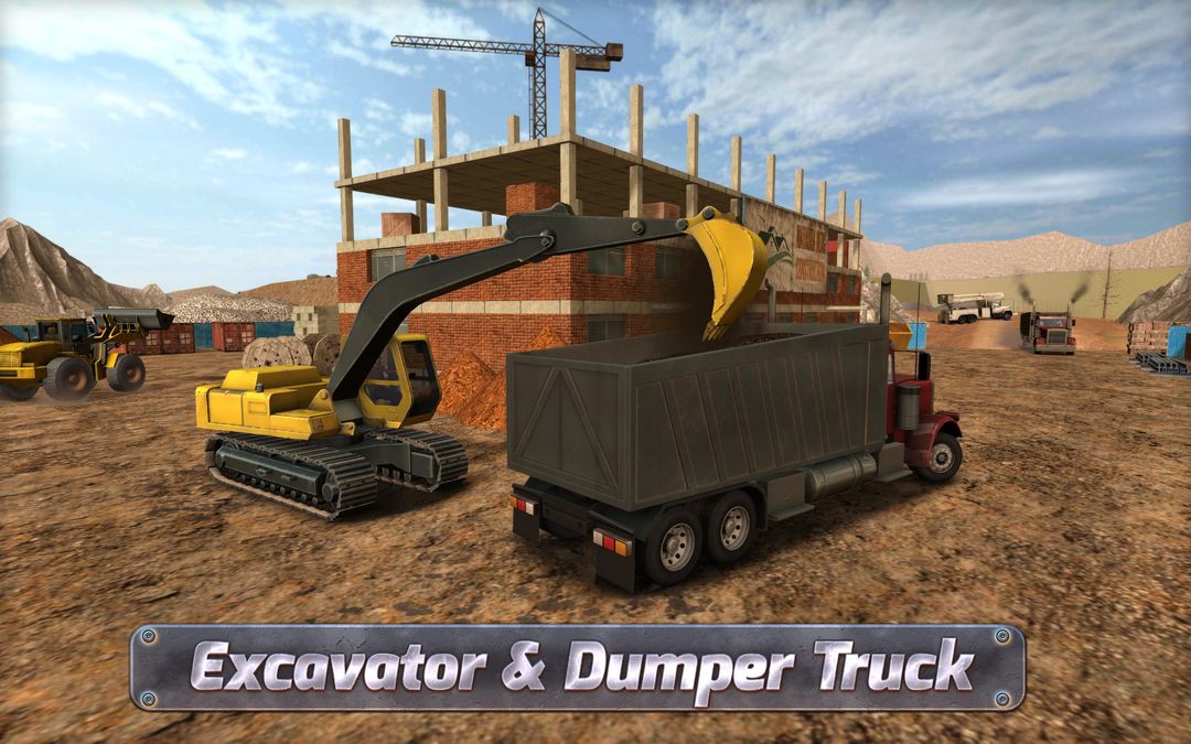 Screenshot of Construction Sim 2017