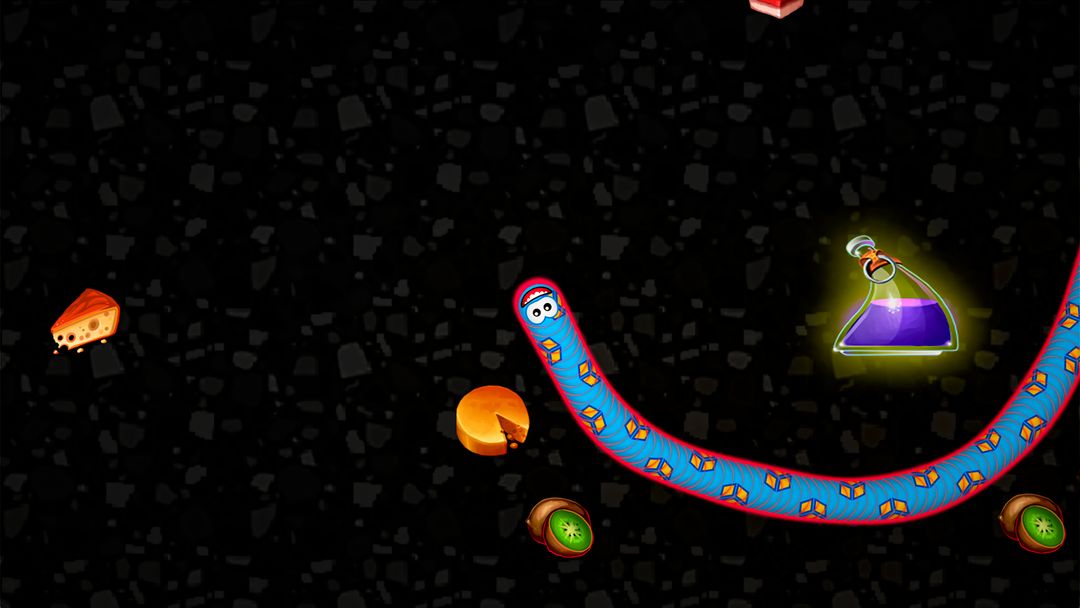 Screenshot of Worms Zone .io - Hungry Snake