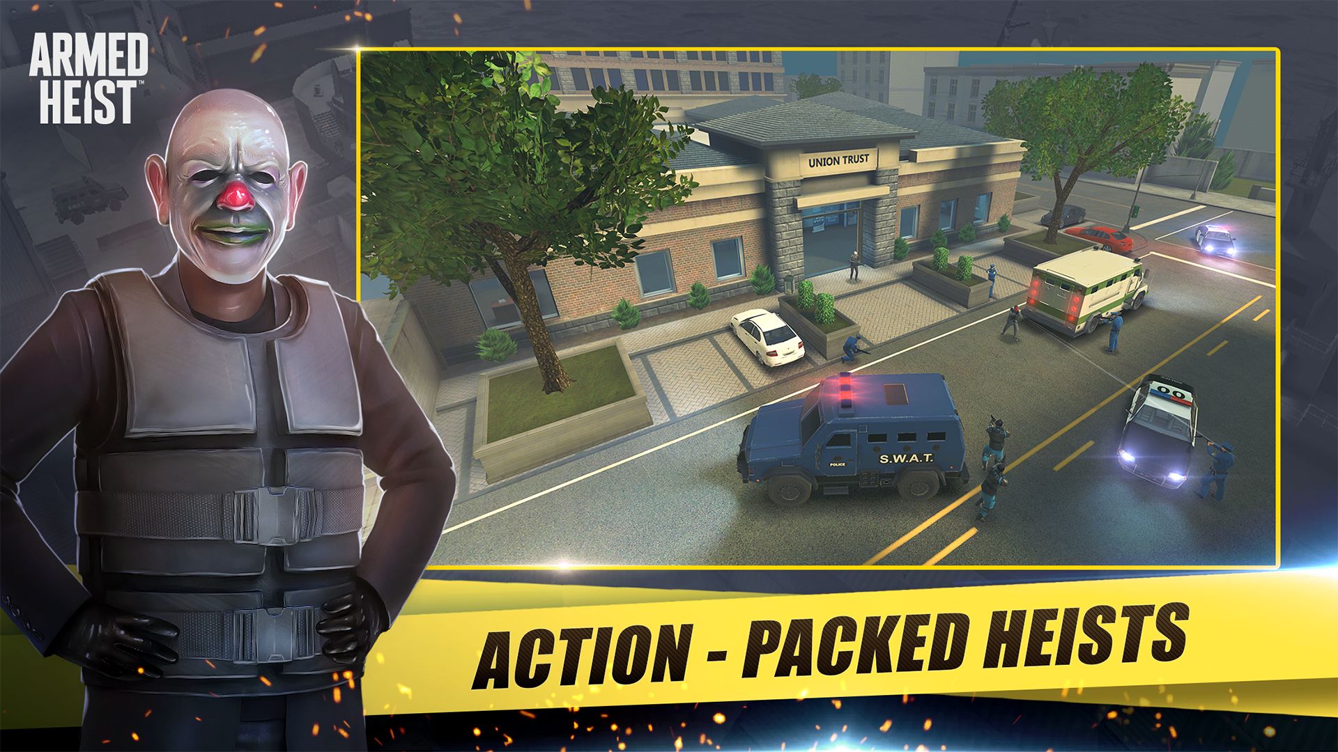 Screenshot of Armed Heist: Shooting gun game
